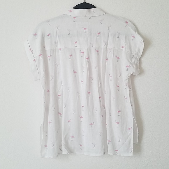 Rails Whitney Flamingo Button Up - Picture 6 of 6